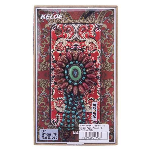 

TPU+PC чехол "Keloe" National Style для Apple iPhone 7 / 8 (4.7") Узор 012