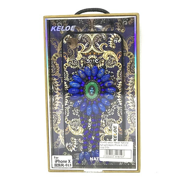

TPU+PC чехол "Keloe" National Style для Apple iPhone X (5.8") / XS (5.8") Узор 013