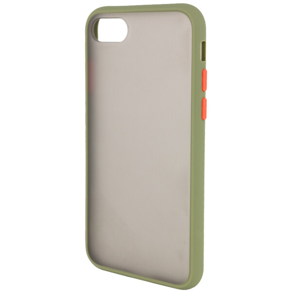 

TPU+PC чехол Color Buttons Shield для Apple iPhone 7 / 8 (4.7") Зеленый
