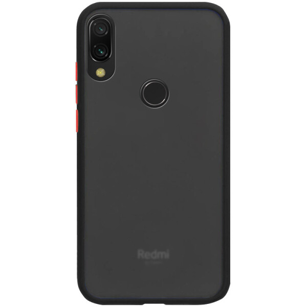 

TPU+PC чехол Color Buttons для Xiaomi Redmi 7 Черный
