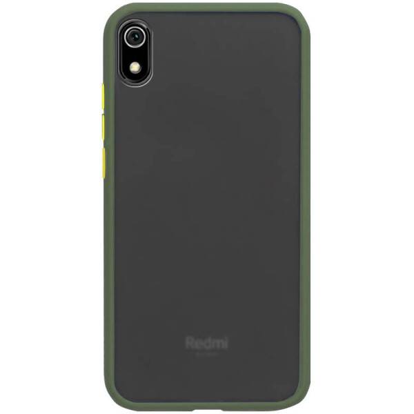 

TPU+PC чехол Color Buttons для Xiaomi Redmi 7A Зеленый