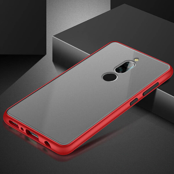 

TPU+PC чехол Color Buttons для Xiaomi Redmi 8 / 8a Красный