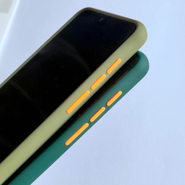 

TPU+PC чехол Color Buttons для Xiaomi Redmi 8 / 8a Сине-Зеленый / Marine Blue
