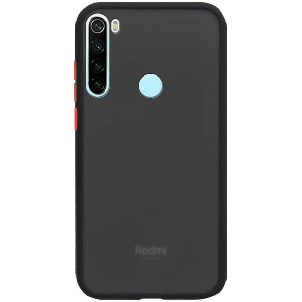 

TPU+PC чехол Color Buttons для Xiaomi Redmi Note 8 Черный
