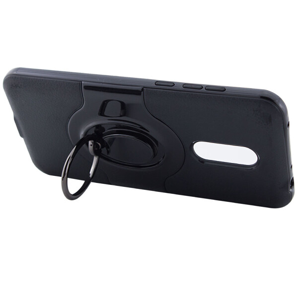 

TPU+PC чехол Deen Feather с креплением под магнитный держатель для Xiaomi Redmi 5 Plus/Note 5 (SC) Черный