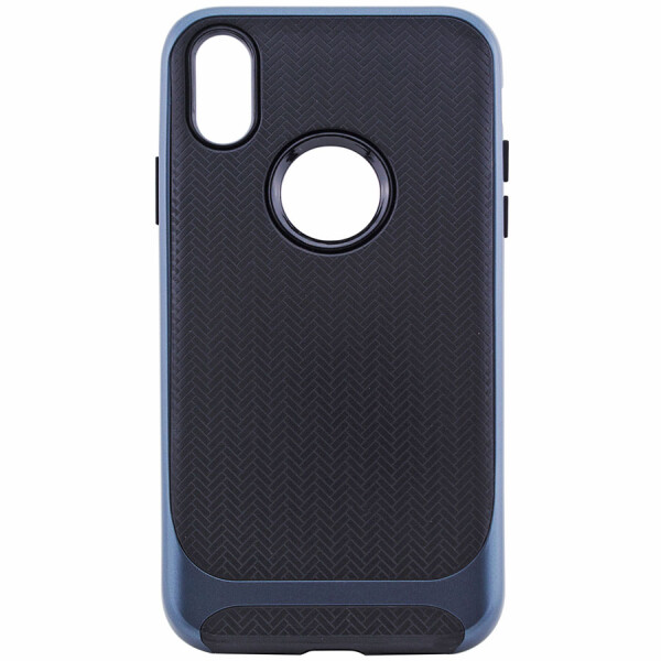 

TPU+PC чехол Deen Royce Series для Apple iPhone X (5.8") Черный / Синий