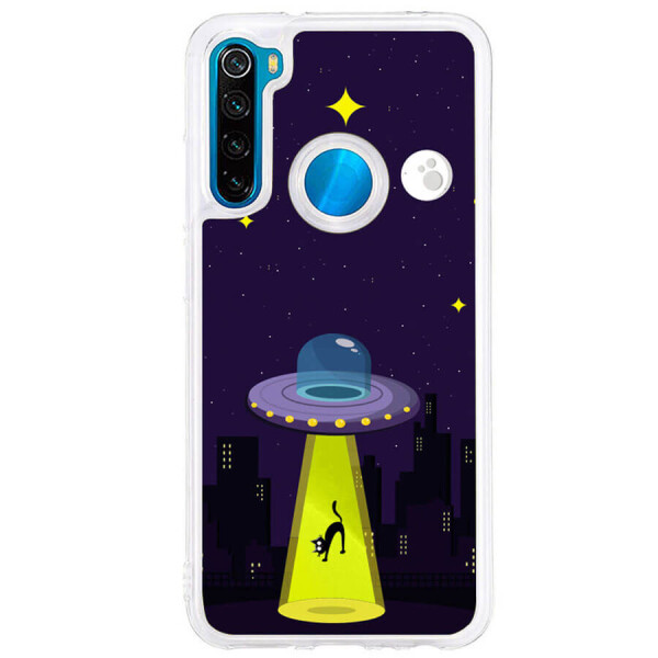 

TPU+PC чехол ForFun Neon sand для Xiaomi Redmi Note 8 Желтый НЛО