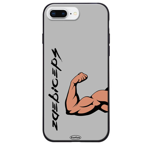 

TPU+PC чехол ForFun для Apple iPhone 7 plus / 8 plus (5.5") Бицепс / Серый