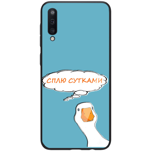 

TPU+PC чехол ForFun для Samsung Galaxy A50 (A505F) / A50s / A30s Сплю сутками / Голубой