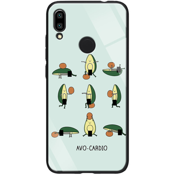 

TPU+PC чехол ForFun для Xiaomi Redmi 7 Авокардио / Голубой