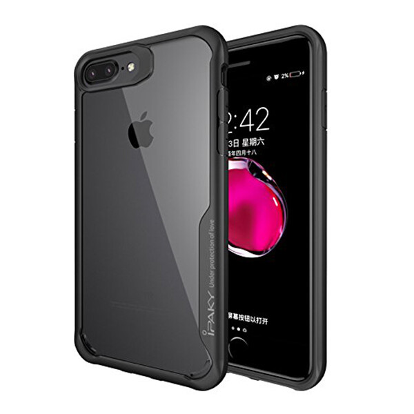 

TPU+PC чехол iPaky Luckcool Series для Apple iPhone 6 plus/ 7 plus / 8 plus (5.5") Черный