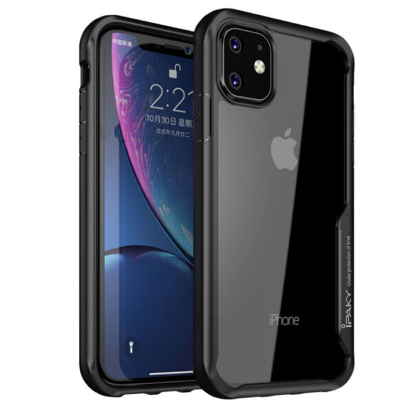 

TPU+PC чехол iPaky Luckcool Series для Apple iPhone 11 (6.1") Черный