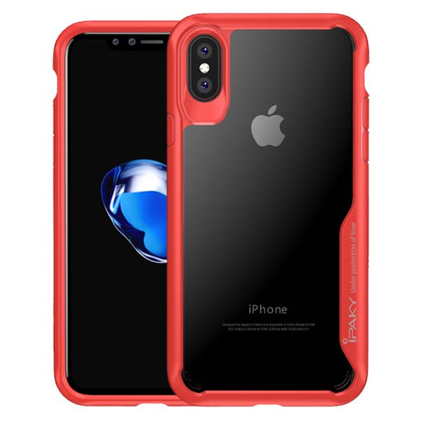 

TPU+PC чехол iPaky Luckcool Series для Apple iPhone X (5.8") / XS (5.8") Красный