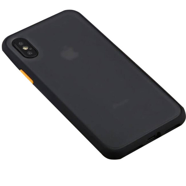 

TPU+PC чехол iPaky Matte Smooth для Apple iPhone XR (6.1") Черный / Желтый