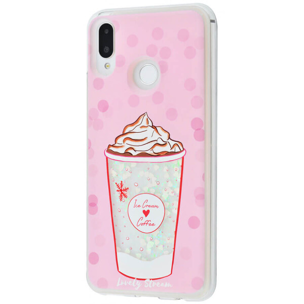 

TPU+PC чехол Lovely Stream для Xiaomi Redmi Note 7 / Note 7 Pro / Note 7s ice cream coffe