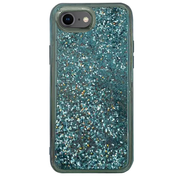 

TPU+PC чехол Sparkle (glitter) для Apple iPhone 7 / 8 (4.7") Зеленый