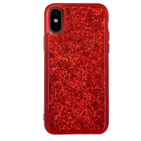 

TPU+PC чехол Sparkle (glitter) для Apple iPhone XS Max (6.5") Красный