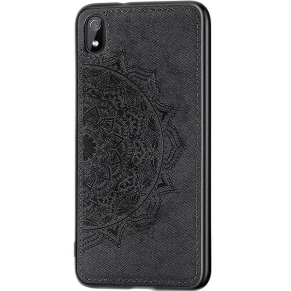 

TPU+Textile чехол Mandala с 3D тиснением для Samsung Galaxy A10 (A105F) Черный