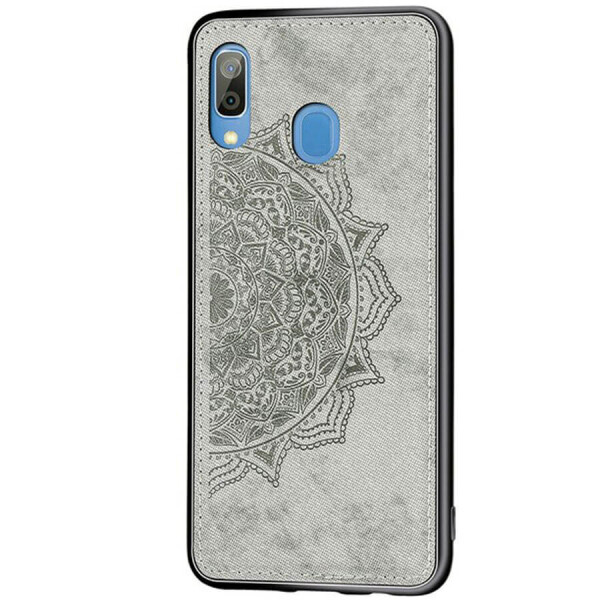 

TPU+Textile чехол Mandala с 3D тиснением для Samsung Galaxy A10s Серый