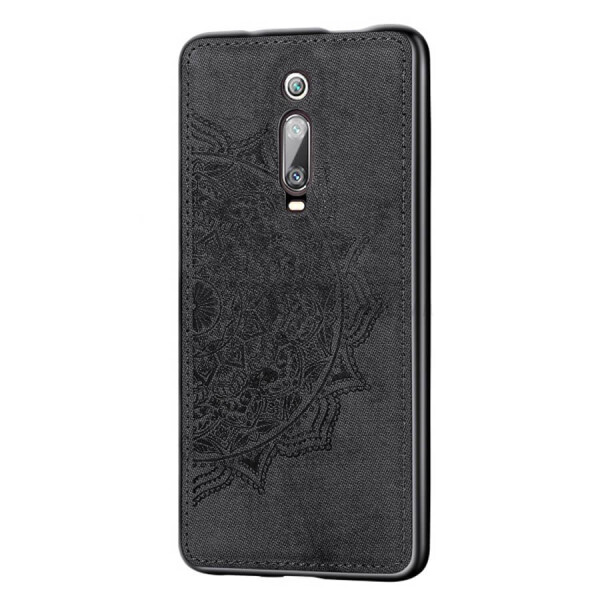 

TPU+Textile чехол Mandala с 3D тиснением для Xiaomi Redmi K20 / K20 Pro / Mi9T / Mi9T Pro Черный