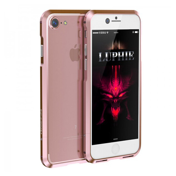 

Алюминиевый бампер Luphie Blade Sword для Apple iPhone 7 / 8 (4.7") Золотой / Серебряный