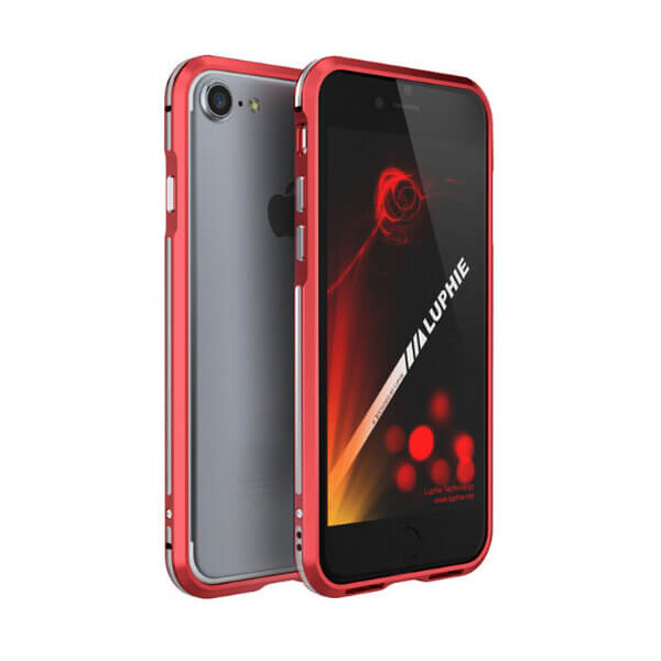 

Алюминиевый бампер Luphie Blade Sword для Apple iPhone 7 / 8 (4.7") Серый / Серебряный