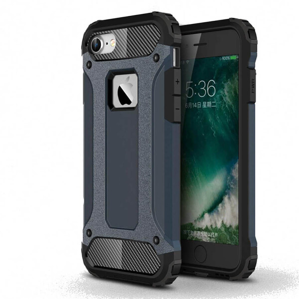 

Бронированный противоударный TPU+PC чехол Immortal для Apple iPhone 7 / 8 (4.7") Черный