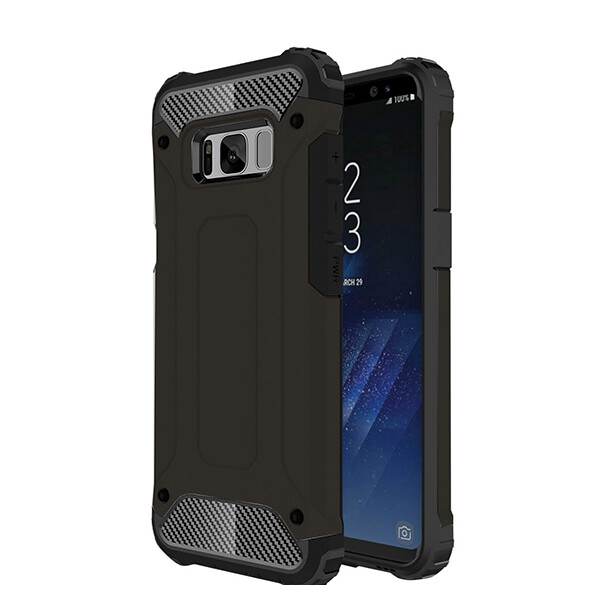 

Бронированный противоударный TPU+PC чехол Immortal для Samsung G950 Galaxy S8 Черный