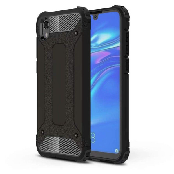 

Бронированный противоударный TPU+PC чехол Immortal для Xiaomi Redmi 7A Черный