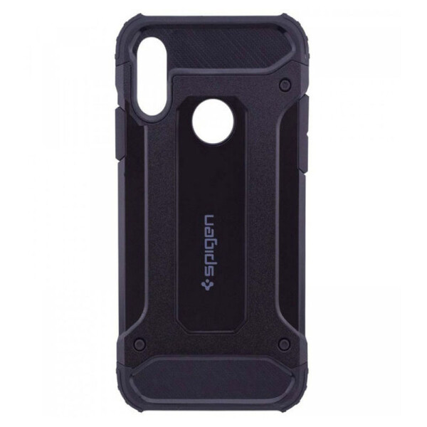 

Бронированный противоударный TPU+PC чехол SPIGEN (HC) для Samsung A750 Galaxy A7 (2018) Серый