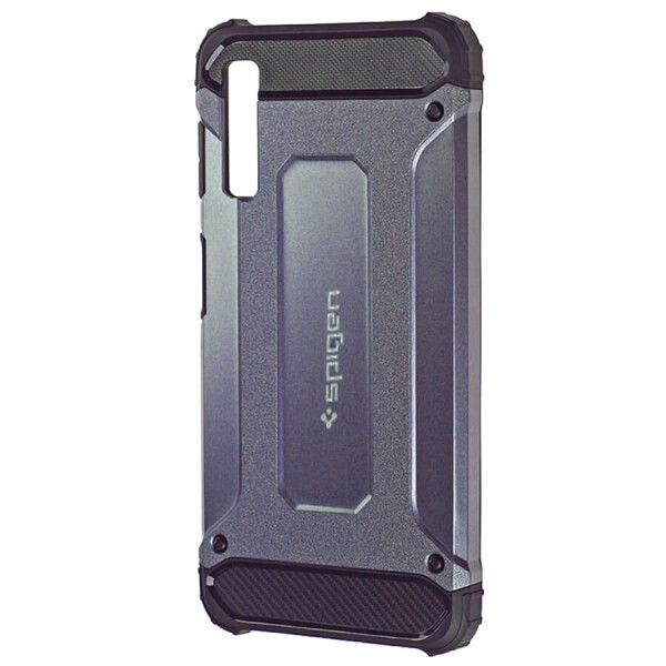 

Бронированный противоударный TPU+PC чехол SPIGEN (HC) для Samsung A750 Galaxy A7 (2018) Черный
