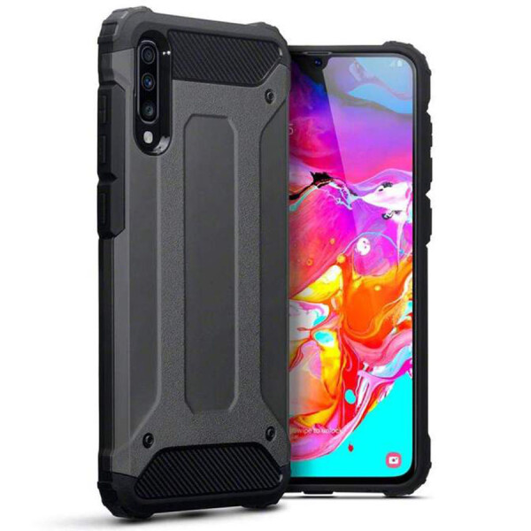 

Бронированный противоударный TPU+PC чехол SPIGEN (HC) для Samsung Galaxy A70 (A705F) Синий
