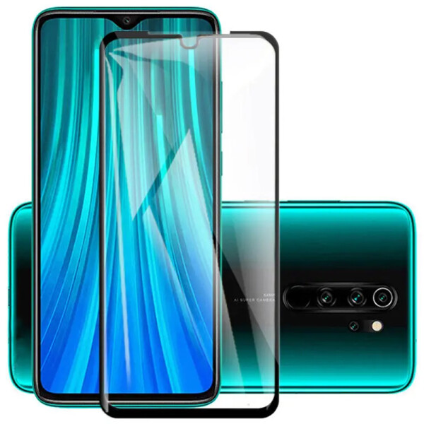 

Защитное стекло 3D 9H (full glue) (без упаковки) для Xiaomi Redmi Note 8 Черный