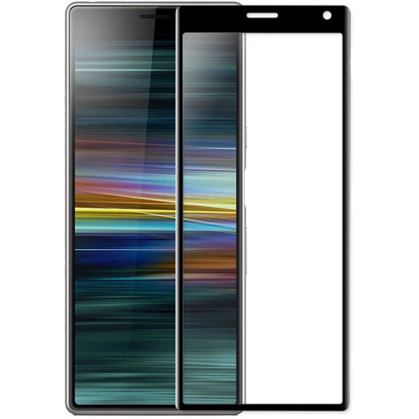 

Защитное цветное 3D стекло Mocolo для Sony Xperia 10 Plus Черный