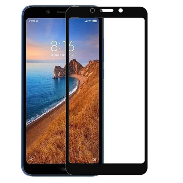 

Защитное цветное стекло Mocoson 5D (full glue) на весь экран для Xiaomi Redmi Note 8 Черный