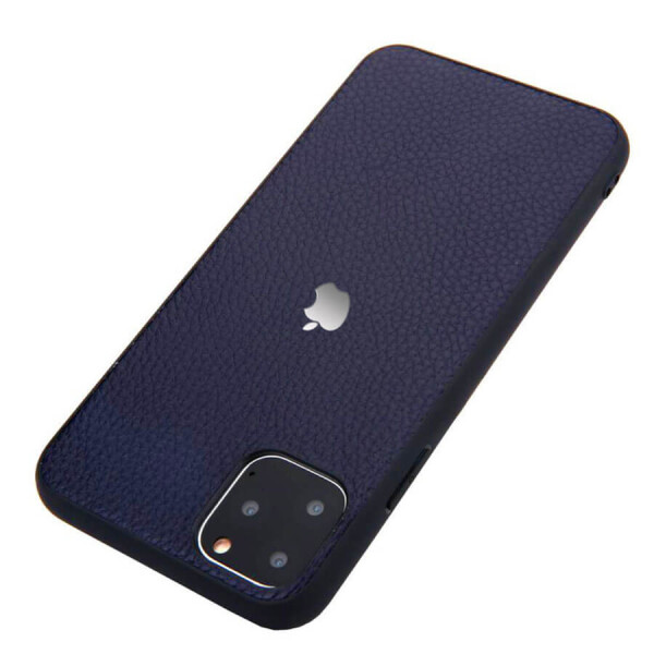 

Кожаная накладка Classic series для Apple iPhone 11 Pro Max (6.5") Черный, Красный с черной полосой