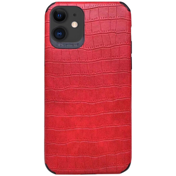 

Кожаная накладка Epic Vivi Crocodile series для Apple iPhone 11 (6.1") Светло-коричневый