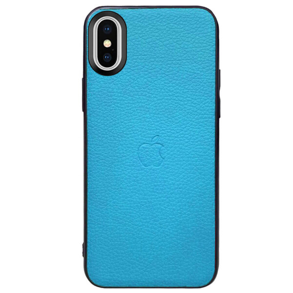 

Кожаная накладка Epic Vivi Logo series для Apple iPhone X / XS Желтый