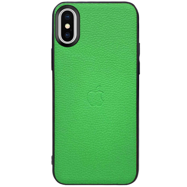 

Кожаная накладка Epic Vivi Logo series для Apple iPhone X / XS Коричневый