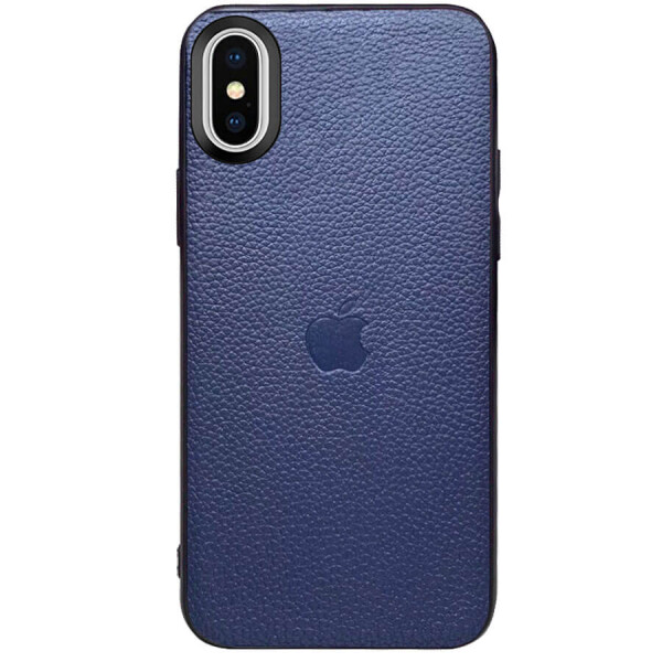 

Кожаная накладка Epic Vivi Logo series для Apple iPhone XR (6.1") Синий