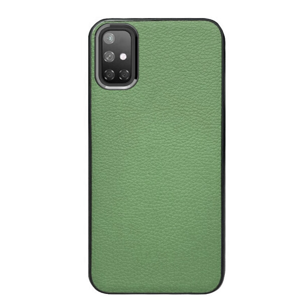 

Кожаная накладка Epic Vivi series для Samsung Galaxy A51 Зеленый / Pine green