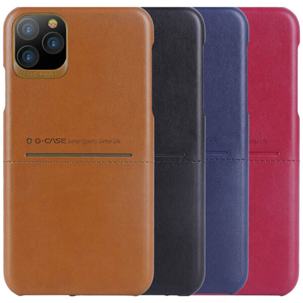 

Кожаная накладка G-Case Cardcool Series для Apple iPhone 11 Pro Max (6.5") Красный