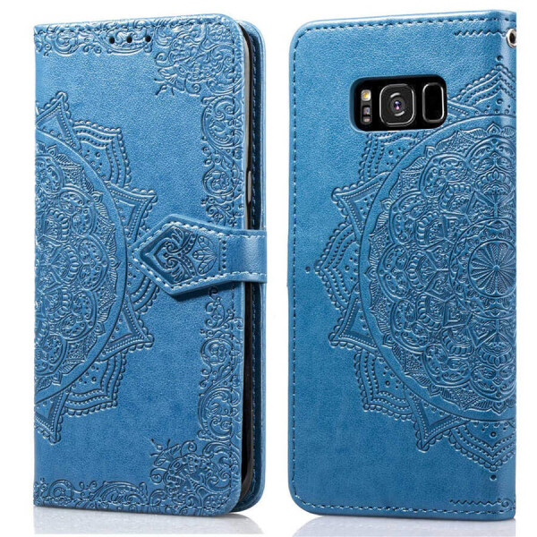 

Кожаный чехол (книжка) Art Case с визитницей для Samsung G950 Galaxy S8 Синий