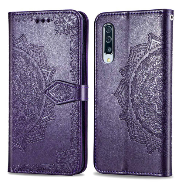 

Кожаный чехол (книжка) Art Case с визитницей для Samsung Galaxy A50 (A505F) / A50s / A30s Фиолетовый