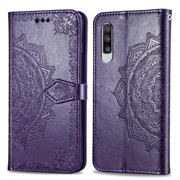

Кожаный чехол (книжка) Art Case с визитницей для Samsung Galaxy A70 (A705F) Фиолетовый