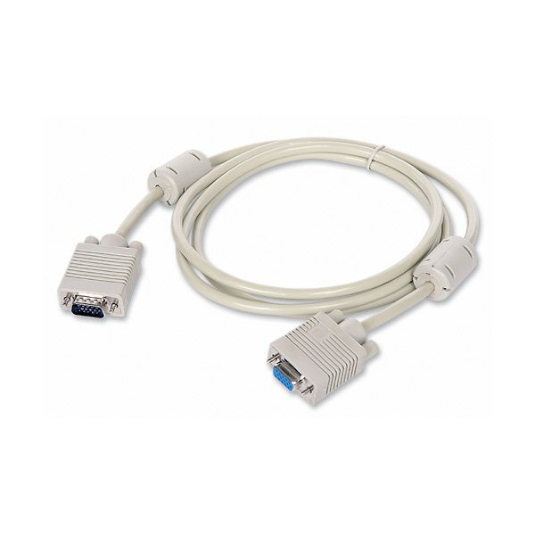 

Удлинитель Cablexpert premium VGA, HD15M/ HD15F, двойное экранир, с 2-мя ферит, 5м (CC-PPVGAX-5M)