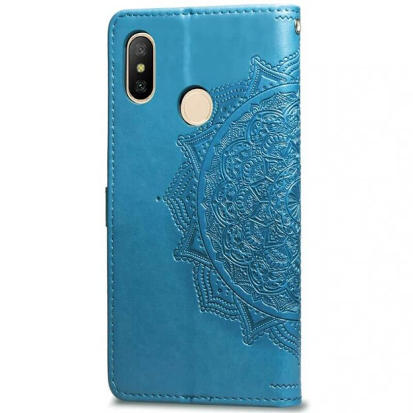 

Кожаный чехол (книжка) Art Case с визитницей для Xiaomi Mi A2 Lite / Xiaomi Redmi 6 Pro Фиолетовый