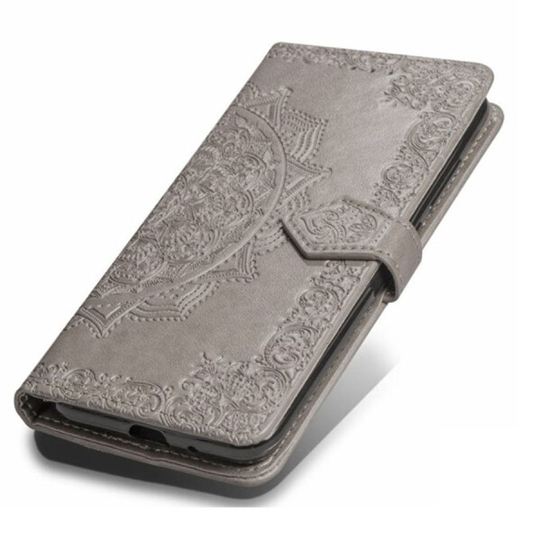 

Кожаный чехол (книжка) Art Case с визитницей для Xiaomi Redmi 6A Серый