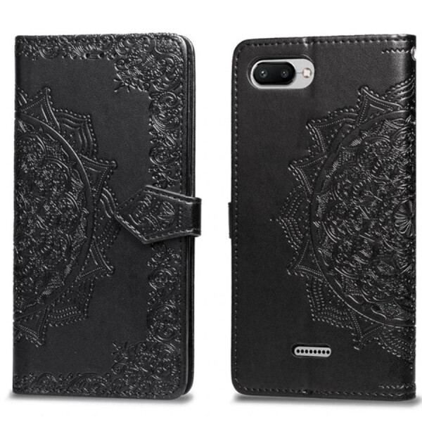 

Кожаный чехол (книжка) Art Case с визитницей для Xiaomi Redmi 6A Черный