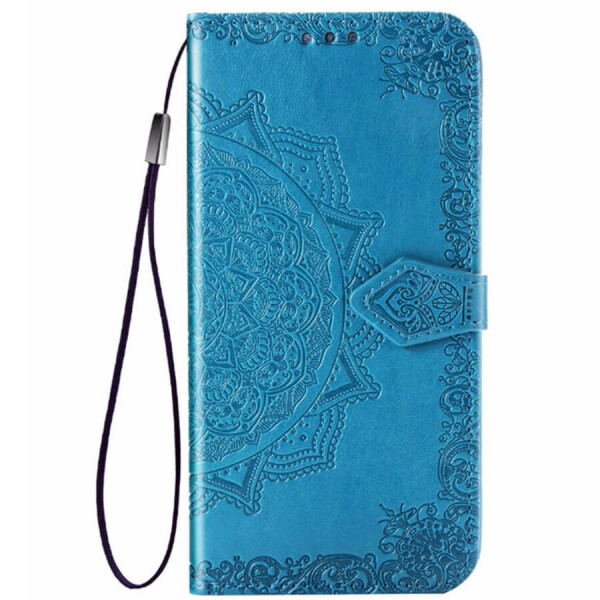 

Кожаный чехол (книжка) Art Case с визитницей для Xiaomi Redmi 7 Синий